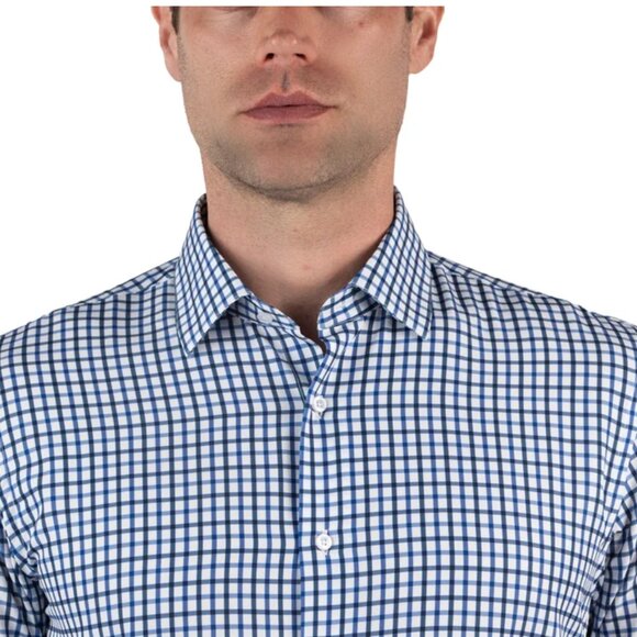 NWT Nautica Men's Performance Dress Shirt -- Iron free - Picture 6 of 10